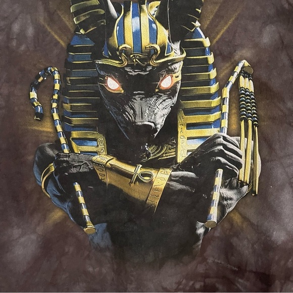 The Mountain Anubis Egyptian T Shirt vintage size 2Xl EUC graphic tee - Picture 2 of 9